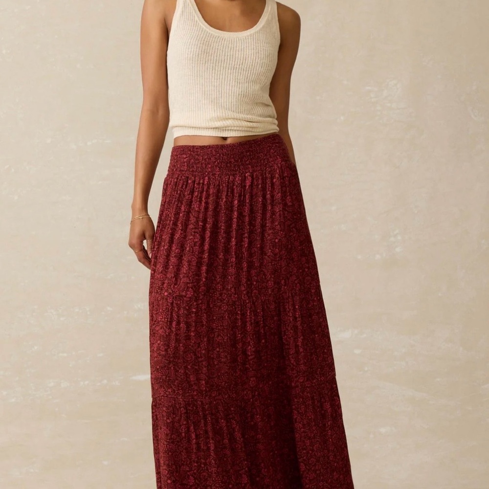 Faherty Woodstock Skirt - Belmonte Floral